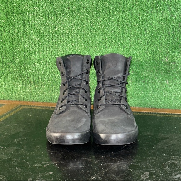 Timberland Eden Square Black Boots A1B37 A0341 Women’s Size 6.5 - Picture 2 of 6